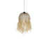GLOBOSTAR® PLUVIA 205-0081 Boho Κρεμαστό Φωτιστικό Οροφής με Ντουί 1 x E27 AC 220-240V IP20 - Μπεζ - M40 x Π40 x Υ70cm - ledmania.gr