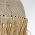 GLOBOSTAR® PLUVIA 205-0081 Boho Κρεμαστό Φωτιστικό Οροφής με Ντουί 1 x E27 AC 220-240V IP20 - Μπεζ - M40 x Π40 x Υ70cm - ledmania.gr
