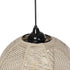GLOBOSTAR® PLUVIA 205-0082 Boho Κρεμαστό Φωτιστικό Οροφής με Ντουί 1 x E27 AC 220-240V IP20 - Μπεζ - M30 x Π30 x Υ70cm - ledmania.gr