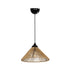 GLOBOSTAR® FUNIS 205-0084 Boho Κρεμαστό Φωτιστικό Οροφής με Ντουί 1 x E27 AC 220-240V IP20 - Μπεζ - M25 x Π25 x Υ16cm - ledmania.gr