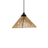 GLOBOSTAR® FUNIS 205-0084 Boho Κρεμαστό Φωτιστικό Οροφής με Ντουί 1 x E27 AC 220-240V IP20 - Μπεζ - M25 x Π25 x Υ16cm - ledmania.gr