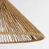 GLOBOSTAR® FUNIS 205-0084 Boho Κρεμαστό Φωτιστικό Οροφής με Ντουί 1 x E27 AC 220-240V IP20 - Μπεζ - M25 x Π25 x Υ16cm - ledmania.gr