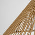 GLOBOSTAR® FUNIS 205-0084 Boho Κρεμαστό Φωτιστικό Οροφής με Ντουί 1 x E27 AC 220-240V IP20 - Μπεζ - M25 x Π25 x Υ16cm - ledmania.gr
