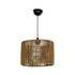 GLOBOSTAR® SAFA 205-0085 Boho Κρεμαστό Φωτιστικό Οροφής με Ντουί 1 x E27 AC 220-240V IP20 - Μπεζ - M30 x Π30 x Υ26cm - ledmania.gr