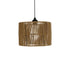 GLOBOSTAR® SAFA 205-0085 Boho Κρεμαστό Φωτιστικό Οροφής με Ντουί 1 x E27 AC 220-240V IP20 - Μπεζ - M30 x Π30 x Υ26cm - ledmania.gr
