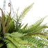 GloboStar® Artificial Garden FERN HANGING BOUQUET PLANT 20629 Τεχνητό Κρεμαστό Διακοσμητικό Φυτό Φτέρης  Y56cm - ledmania.gr