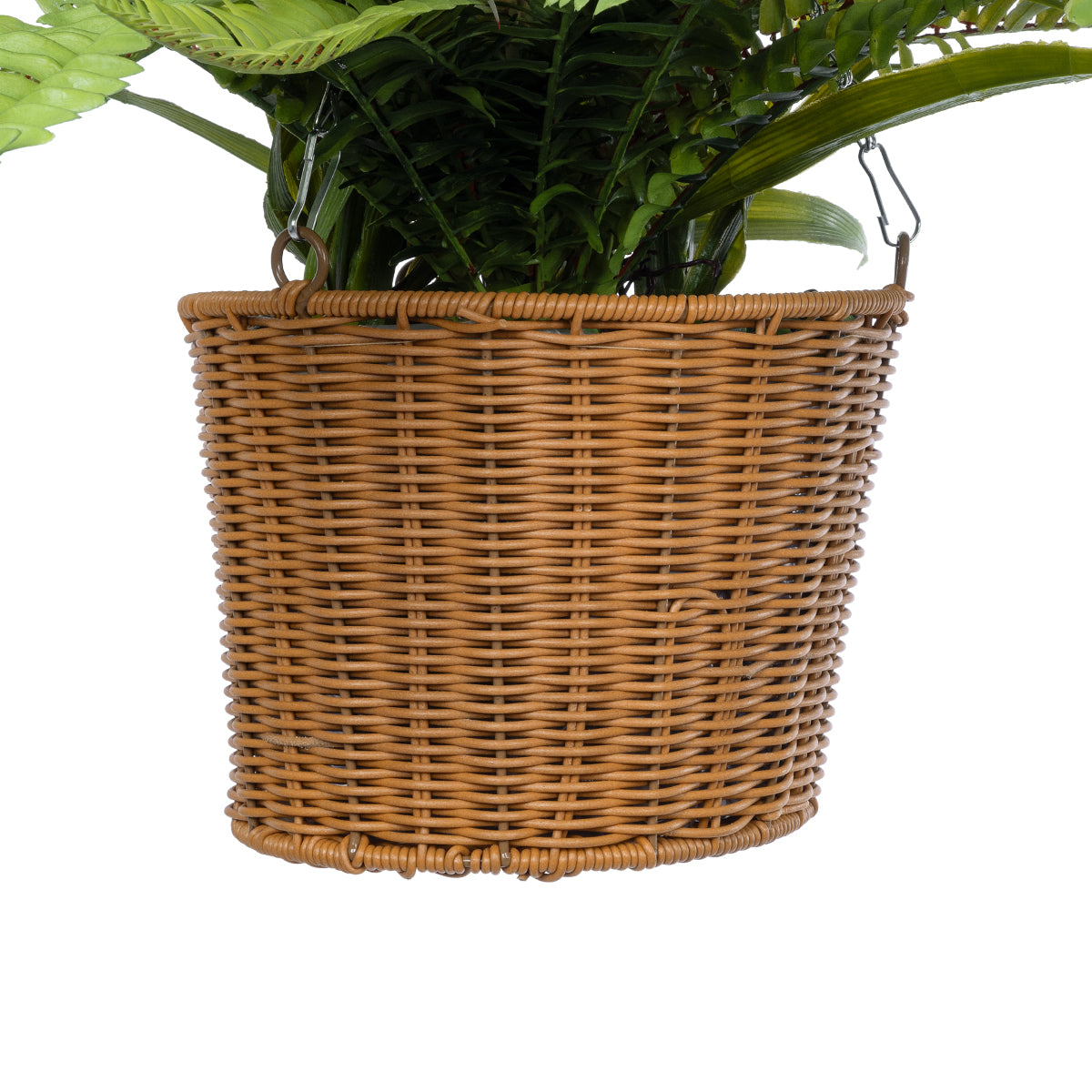 GloboStar® Artificial Garden FERN HANGING BOUQUET PLANT 20629 Τεχνητό Κρεμαστό Διακοσμητικό Φυτό Φτέρης  Y56cm - ledmania.gr