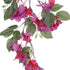 GloboStar® Artificial Garden BOUGAUVILLEA BRANCH 20644 Τεχνητό Διακοσμητικό Κλαδί Μπουκανβίλιας Φουξ Y80cm - ledmania.gr
