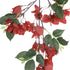 GloboStar® Artificial Garden BOUGAUVILLEA BRANCH 20645 Τεχνητό Διακοσμητικό Κλαδί Μπουκανβίλιας Κόκκινο Κεραμιδί Y80cm - ledmania.gr