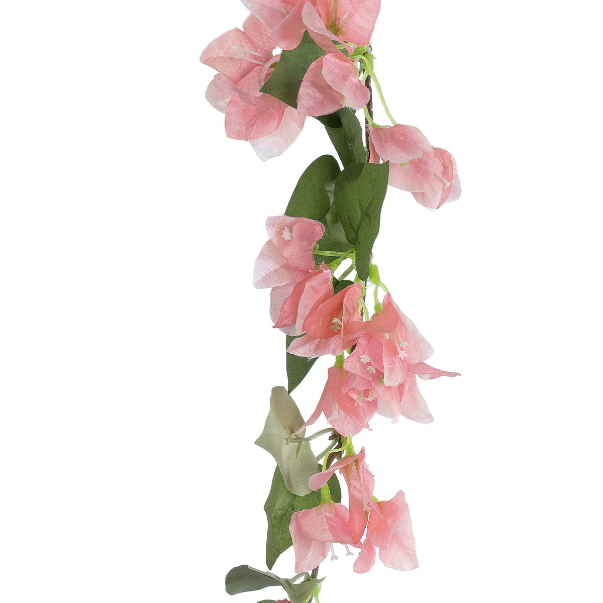 GloboStar® Artificial Garden BOUGAUVILLEA BRANCH 20655 Τεχνητό Διακοσμητικό Κλαδί Μπουκανβίλιας Ροζ - Πορτοκαλί Y80cm - ledmania.gr