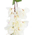 GloboStar® Artificial Garden BOUGAUVILLEA BRANCH 20659 Τεχνητό Διακοσμητικό Κλαδί Μπουκανβίλιας Λευκή Y80cm - ledmania.gr