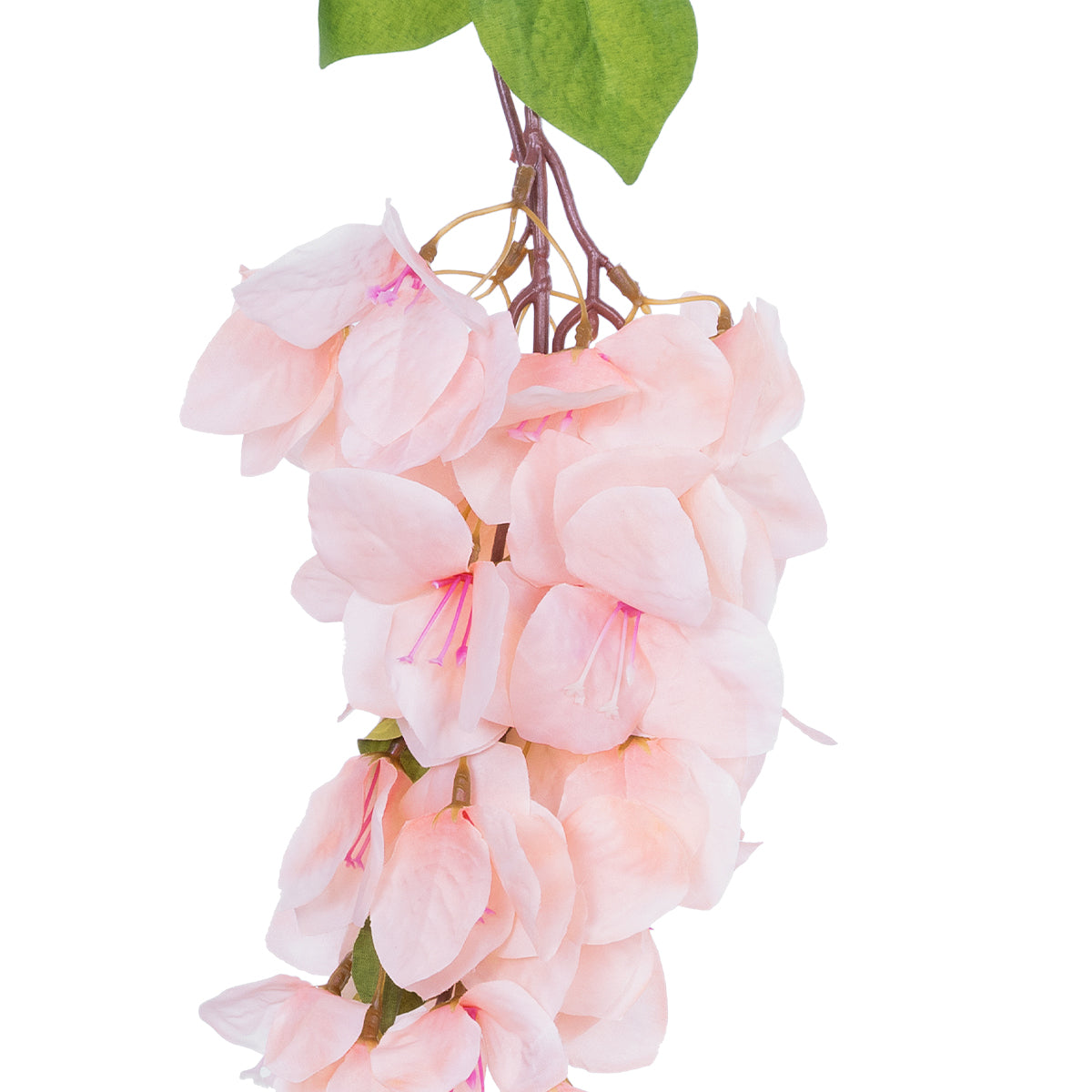 GloboStar® Artificial Garden BOUGAUVILLEA BRANCH 20660 Τεχνητό Διακοσμητικό Κλαδί Μπουκανβίλιας Ροζ - Πορτοκαλί Y80cm - ledmania.gr