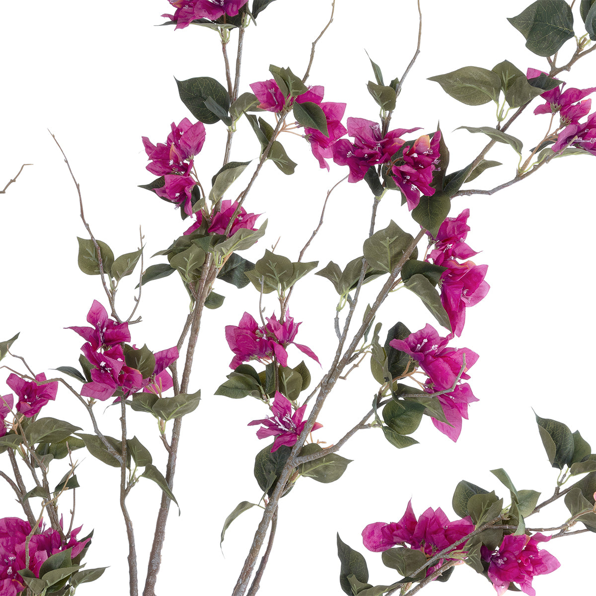 GloboStar® Artificial Garden BOUGAUVILLEA 20676 Τεχνητό Διακοσμητικό Φυτό με Ανθη Μπουκανβίλιας Φουξ Υ180cm - ledmania.gr