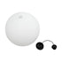 GLOBOSTAR® GABIA 206-0002 Μοντέρνο Κρεμαστό Φωτιστικό Οροφής με Ντουί 1 x E27 AC 220-240V IP20 - Λευκό - Μ40 x Π40 x Υ42cm - ledmania.gr