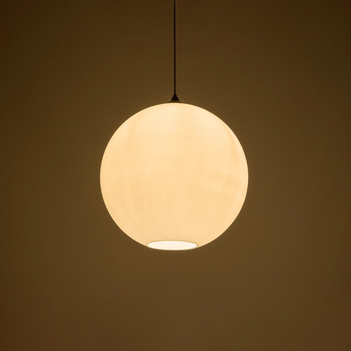 GLOBOSTAR® GABIA 206-0002 Μοντέρνο Κρεμαστό Φωτιστικό Οροφής με Ντουί 1 x E27 AC 220-240V IP20 - Λευκό - Μ40 x Π40 x Υ42cm - ledmania.gr