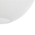 GLOBOSTAR® GABIA 206-0002 Μοντέρνο Κρεμαστό Φωτιστικό Οροφής με Ντουί 1 x E27 AC 220-240V IP20 - Λευκό - Μ40 x Π40 x Υ42cm - ledmania.gr