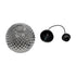 GLOBOSTAR® KEGEL 206-0003 Μοντέρνο Κρεμαστό Φωτιστικό Οροφής με Ντουί 1 x E27 AC 220-240V IP20 - Μαύρο Φιμέ - Μ20 x Π20 x Υ20cm - ledmania.gr