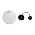 GLOBOSTAR® KEGEL 206-0004 Μοντέρνο Κρεμαστό Φωτιστικό Οροφής με Ντουί 1 x E27 AC 220-240V IP20 - Λευκό - Μ20 x Π20 x Υ20cm - ledmania.gr