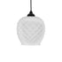 GLOBOSTAR® KEGEL 206-0005 Μοντέρνο Κρεμαστό Φωτιστικό Οροφής με Ντουί 1 x E27 AC 220-240V IP20 - Λευκό - Μ19 x Π19 x Υ19cm - ledmania.gr