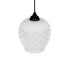 GLOBOSTAR® KEGEL 206-0005 Μοντέρνο Κρεμαστό Φωτιστικό Οροφής με Ντουί 1 x E27 AC 220-240V IP20 - Λευκό - Μ19 x Π19 x Υ19cm - ledmania.gr