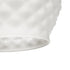 GLOBOSTAR® KEGEL 206-0005 Μοντέρνο Κρεμαστό Φωτιστικό Οροφής με Ντουί 1 x E27 AC 220-240V IP20 - Λευκό - Μ19 x Π19 x Υ19cm - ledmania.gr