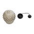 GLOBOSTAR® KEGEL 206-0006 Μοντέρνο Κρεμαστό Φωτιστικό Οροφής με Ντουί 1 x E27 AC 220-240V IP20 - Μαύρο Φιμέ - Μ19 x Π19 x Υ19cm - ledmania.gr
