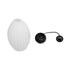 GLOBOSTAR® GURIA 206-0008 Μοντέρνο Κρεμαστό Φωτιστικό Οροφής με Ντουί 1 x E27 AC 220-240V IP20 - Λευκό - Μ19 x Π19 x Υ26cm - ledmania.gr