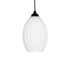 GLOBOSTAR® GURIA 206-0008 Μοντέρνο Κρεμαστό Φωτιστικό Οροφής με Ντουί 1 x E27 AC 220-240V IP20 - Λευκό - Μ19 x Π19 x Υ26cm - ledmania.gr