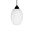 GLOBOSTAR® GURIA 206-0008 Μοντέρνο Κρεμαστό Φωτιστικό Οροφής με Ντουί 1 x E27 AC 220-240V IP20 - Λευκό - Μ19 x Π19 x Υ26cm - ledmania.gr
