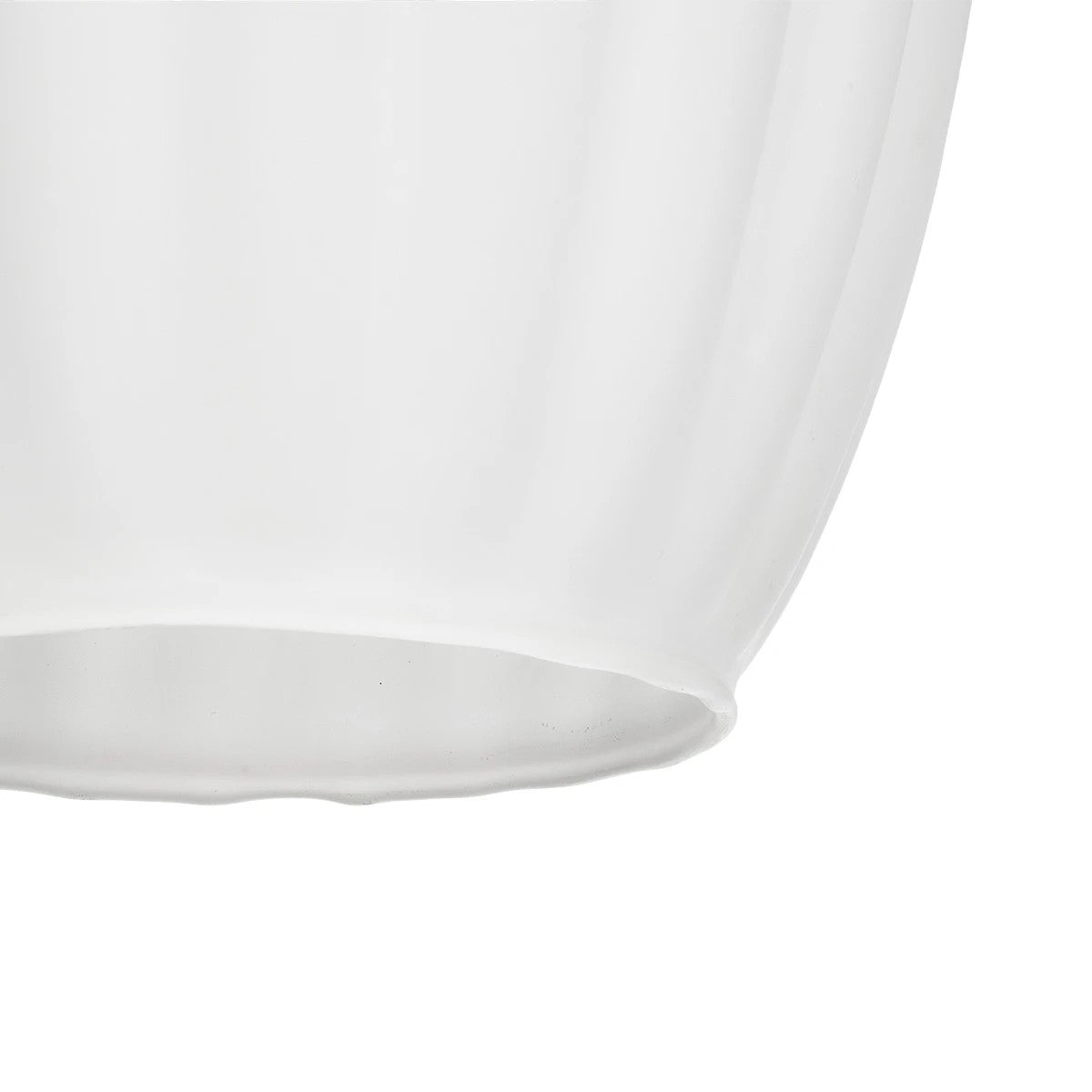 GLOBOSTAR® GURIA 206-0008 Μοντέρνο Κρεμαστό Φωτιστικό Οροφής με Ντουί 1 x E27 AC 220-240V IP20 - Λευκό - Μ19 x Π19 x Υ26cm - ledmania.gr
