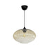 GLOBOSTAR® PERA 206-0012 Μοντέρνο Κρεμαστό Φωτιστικό Οροφής με Ντουί 1 x E27 AC 220-240V IP20 - Mελί - Μ30 x Π30 x Υ22cm - ledmania.gr