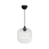 GLOBOSTAR® MELONI 206-0013 Μοντέρνο Κρεμαστό Φωτιστικό Οροφής με Ντουί 1 x E27 AC 220-240V IP20 - Διάφανο - Μ20 x Π20 x Υ24cm - ledmania.gr