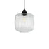 GLOBOSTAR® MELONI 206-0013 Μοντέρνο Κρεμαστό Φωτιστικό Οροφής με Ντουί 1 x E27 AC 220-240V IP20 - Διάφανο - Μ20 x Π20 x Υ24cm - ledmania.gr