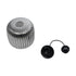 GLOBOSTAR® MELONI 206-0014 Μοντέρνο Κρεμαστό Φωτιστικό Οροφής με Ντουί 1 x E27 AC 220-240V IP20 - Μαύρο Φιμέ - Μ20 x Π20 x Υ24cm - ledmania.gr