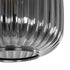 GLOBOSTAR® MELONI 206-0014 Μοντέρνο Κρεμαστό Φωτιστικό Οροφής με Ντουί 1 x E27 AC 220-240V IP20 - Μαύρο Φιμέ - Μ20 x Π20 x Υ24cm - ledmania.gr