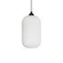 GLOBOSTAR® MELONI 206-0019 Μοντέρνο Κρεμαστό Φωτιστικό Οροφής με Ντουί 1 x E27 AC 220-240V IP20 - Λευκό - Μ20 x Π20 x Υ38cm - ledmania.gr