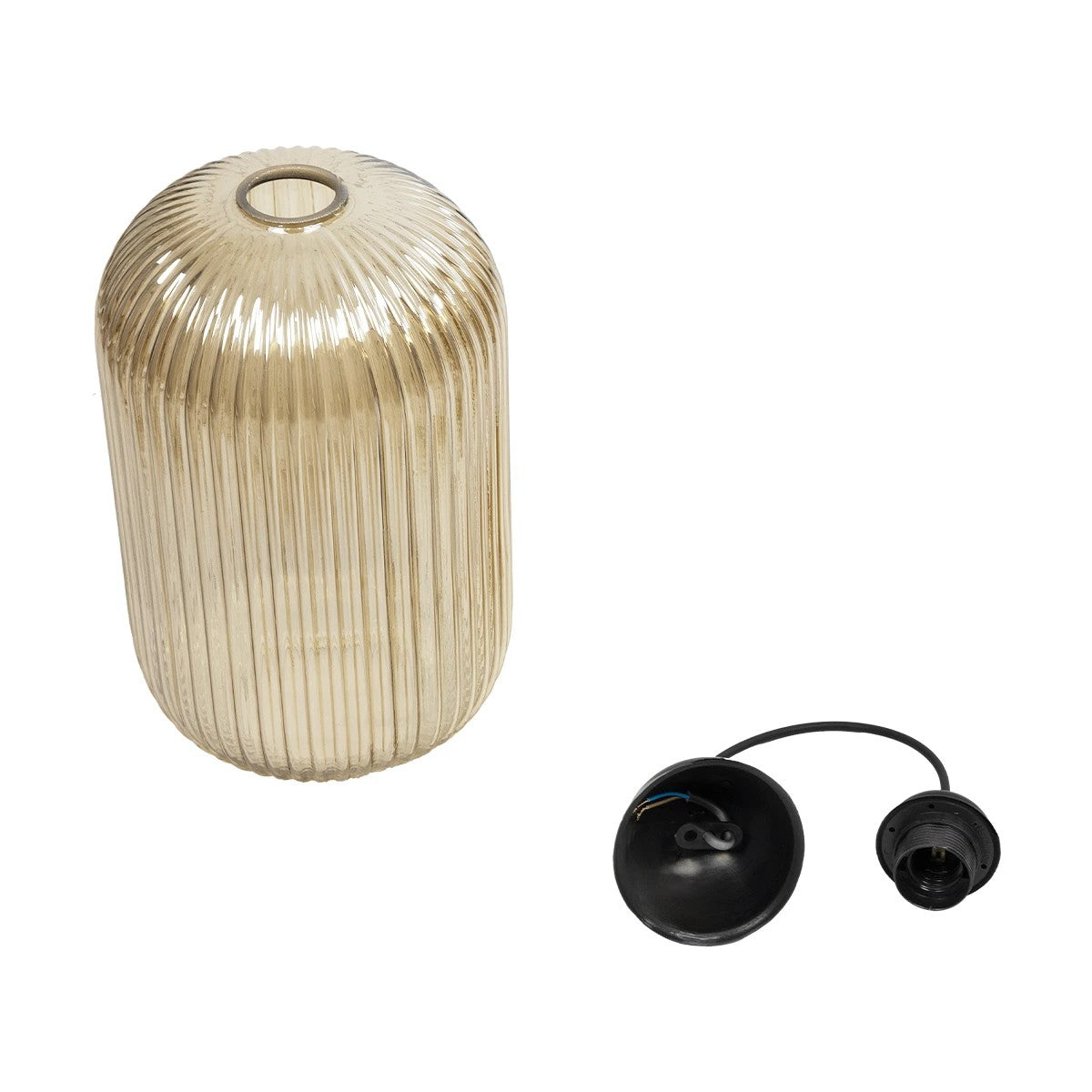 GLOBOSTAR® MELONI 206-0020 Μοντέρνο Κρεμαστό Φωτιστικό Οροφής με Ντουί 1 x E27 AC 220-240V IP20 - Mελί - Μ20 x Π20 x Υ38cm - ledmania.gr