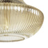 GLOBOSTAR® VERRE 206-0022 Μοντέρνο Κρεμαστό Φωτιστικό Οροφής με Ντουί 1 x E27 AC 220-240V IP20 - Mελί - Μ38 x Π38 x Υ34cm - ledmania.gr