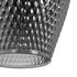 GLOBOSTAR® SKLO 206-0024 Μοντέρνο Κρεμαστό Φωτιστικό Οροφής με Ντουί 1 x E27 AC 220-240V IP20 - Μαύρο Φιμέ - Μ22 x Π22 x Υ31cm - ledmania.gr