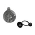 GLOBOSTAR® BASTIK 206-0026 Μοντέρνο Κρεμαστό Φωτιστικό Οροφής με Ντουί 1 x E27 AC 220-240V IP20 - Μαύρο Φιμέ - Μ22 x Π22 x Υ26cm - ledmania.gr