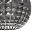 GLOBOSTAR® BASTIK 206-0026 Μοντέρνο Κρεμαστό Φωτιστικό Οροφής με Ντουί 1 x E27 AC 220-240V IP20 - Μαύρο Φιμέ - Μ22 x Π22 x Υ26cm - ledmania.gr