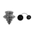 GLOBOSTAR® CORTE 206-0028 Μοντέρνο Κρεμαστό Φωτιστικό Οροφής με Ντουί 1 x E27 AC 220-240V IP20 - Μαύρο Φιμέ - Μ25 x Π25 x Υ30cm - ledmania.gr