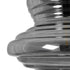 GLOBOSTAR® CORTE 206-0028 Μοντέρνο Κρεμαστό Φωτιστικό Οροφής με Ντουί 1 x E27 AC 220-240V IP20 - Μαύρο Φιμέ - Μ25 x Π25 x Υ30cm - ledmania.gr