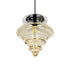 GLOBOSTAR® CORTE 206-0029 Μοντέρνο Κρεμαστό Φωτιστικό Οροφής με Ντουί 1 x E27 AC 220-240V IP20 - Mελί - Μ25 x Π25 x Υ30cm - ledmania.gr