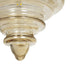 GLOBOSTAR® CORTE 206-0029 Μοντέρνο Κρεμαστό Φωτιστικό Οροφής με Ντουί 1 x E27 AC 220-240V IP20 - Mελί - Μ25 x Π25 x Υ30cm - ledmania.gr