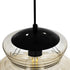 GLOBOSTAR® CORTE 206-0029 Μοντέρνο Κρεμαστό Φωτιστικό Οροφής με Ντουί 1 x E27 AC 220-240V IP20 - Mελί - Μ25 x Π25 x Υ30cm - ledmania.gr