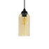 GLOBOSTAR® TUBE 206-0031 Μοντέρνο Κρεμαστό Φωτιστικό Οροφής με Ντουί 1 x E27 AC 220-240V IP20 - Mελί - Μ10 x Π10 x Υ24cm - ledmania.gr