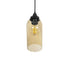 GLOBOSTAR® TUBE 206-0031 Μοντέρνο Κρεμαστό Φωτιστικό Οροφής με Ντουί 1 x E27 AC 220-240V IP20 - Mελί - Μ10 x Π10 x Υ24cm - ledmania.gr