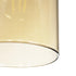 GLOBOSTAR® TUBE 206-0031 Μοντέρνο Κρεμαστό Φωτιστικό Οροφής με Ντουί 1 x E27 AC 220-240V IP20 - Mελί - Μ10 x Π10 x Υ24cm - ledmania.gr