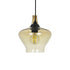 GLOBOSTAR® OVOCE 206-0033 Μοντέρνο Κρεμαστό Φωτιστικό Οροφής με Ντουί 1 x E27 AC 220-240V IP20 - Mελί - Μ20 x Π20 x Υ22cm - ledmania.gr